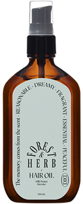 오디드 밀크프로틴 인텐시브 헤어오일 포레스트허브, 100ml, 1개
