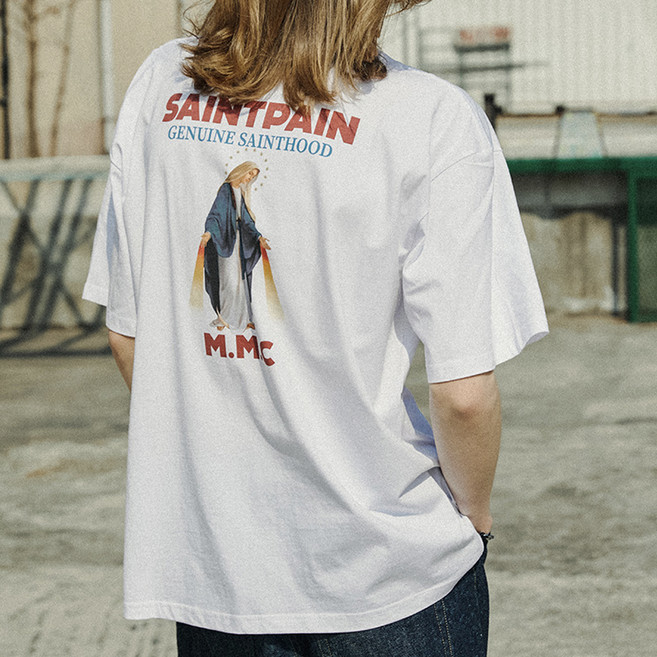 세인트페인 그레이스 마리 통기성 티셔츠
