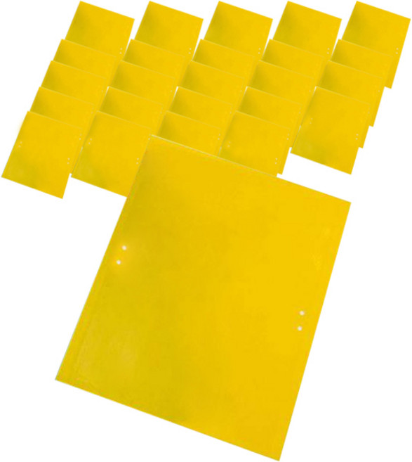 소비르 화단 가든 인섹트트립 벌레 끈끈이 옐로우 01 15 x 20 cm, 1개, 25개입