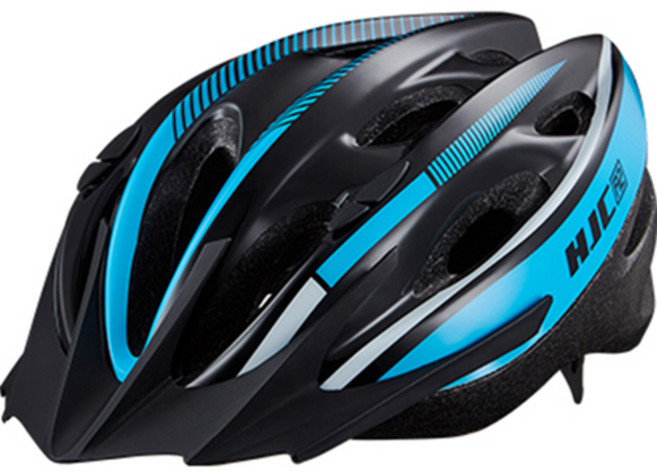 홍진 헬멧 R2, BLACK + BLUE, 1개