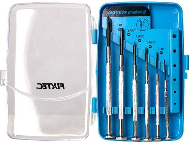 픽스텍 정밀 드라이버 6종 세트 FHPSB006, 1세트