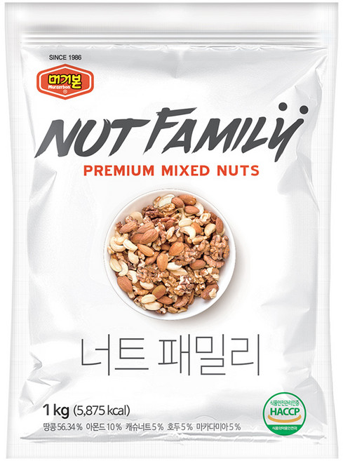 머거본 너트패밀리, 1kg, 1개