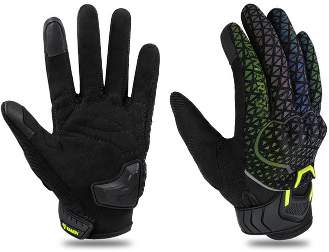 앤티스 NEW 바이크 터치 장갑 양손착용, 형광