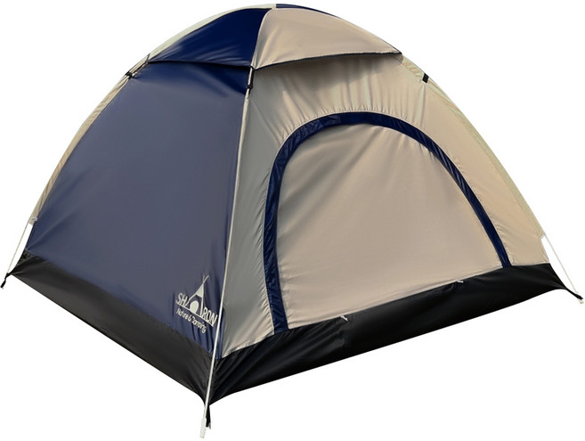샤론 내츄럴캠핑 원터치 방수 텐트, 네이비, 5~6인용