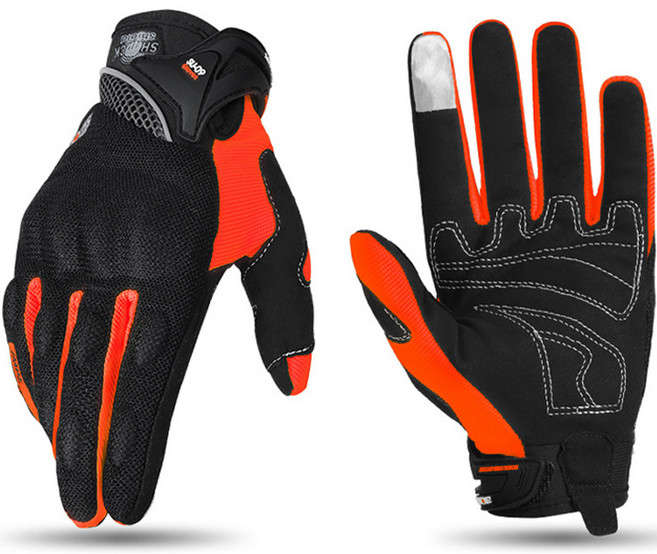 앤티스 위너 바이크 장갑 양손착용, 오렌지