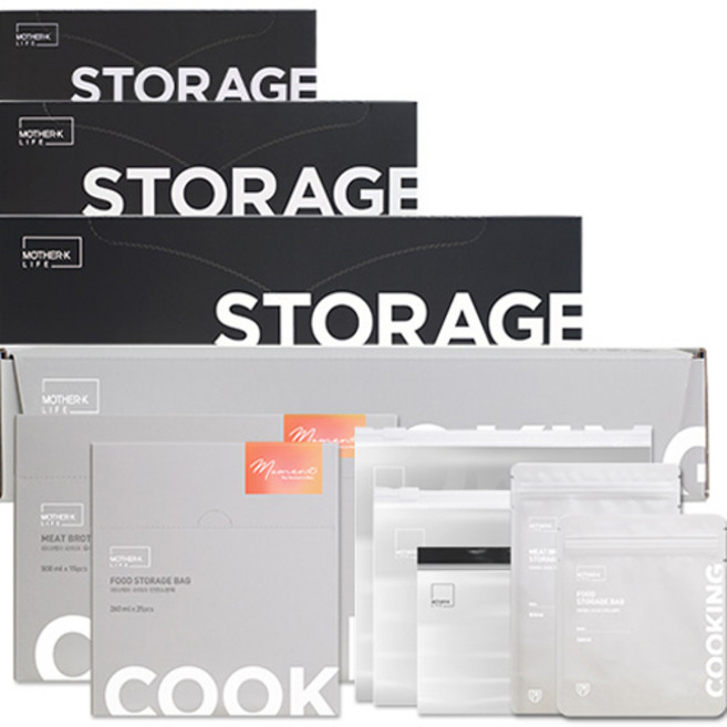 마더케이라이프 조리보관 팩 캠핑 6종 세트, 1세트