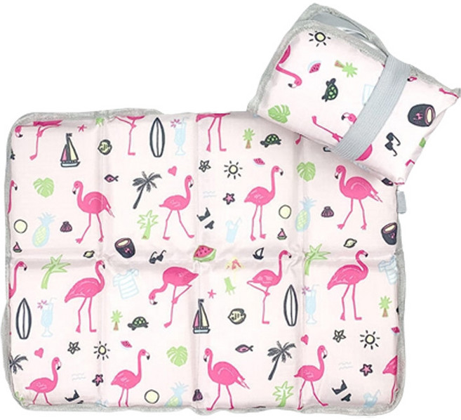 라온투유 휴대용 폴딩 방수 방석 8단 2p, 21 핑크플라밍고