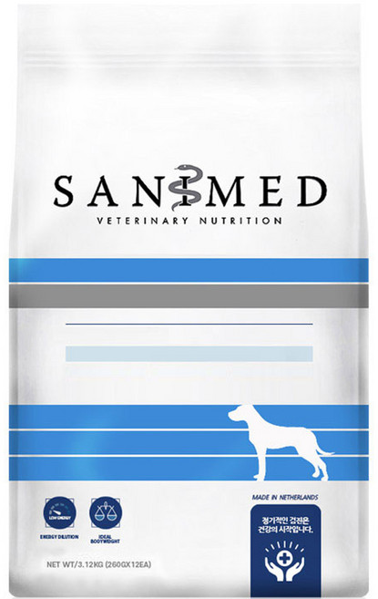 세니메드 강아지 처방식사료, 다이어트(체중감소), 3.12kg, 1개