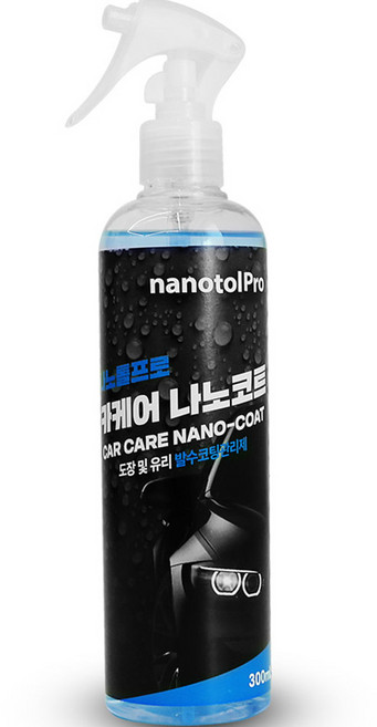 nanotol Pro Car Care 奈米塗層玻璃撥水鍍膜劑, 300ml, 1個