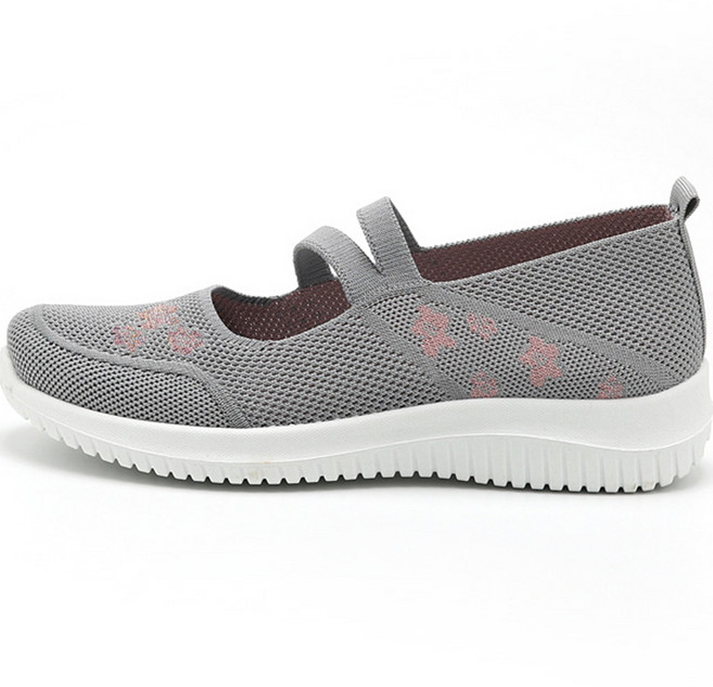 잭앤질 플라워 니트 밴딩 슬립온 JA3184