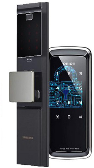 힐링쉴드 도어락 사생활 정보 보안기필름 세트, 1세트, 삼성SDS SHP-DR900