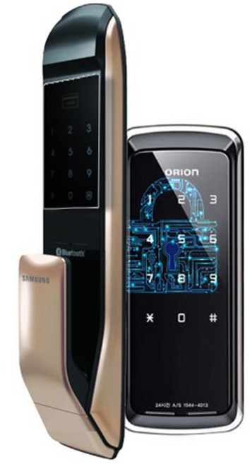 힐링쉴드 도어락 사생활 정보 보안기필름 세트, 1세트, 삼성SDS SHP-DP730