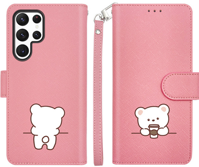 까미또 데일리 큐트 스트랩 다이어리 휴대폰 케이스