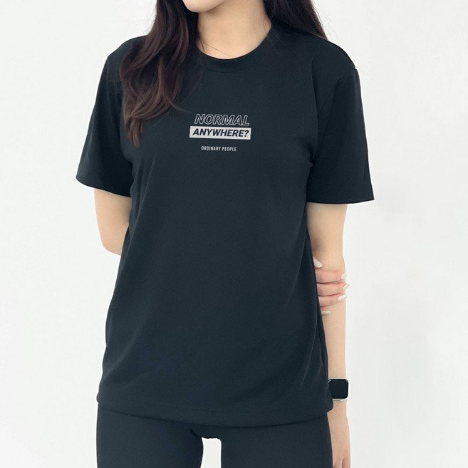 남녀공용 기능성 운동복 쿨링 반팔 티셔츠 ROP_03