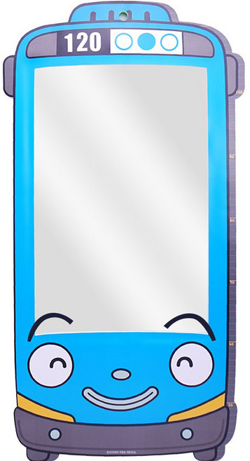 비앤씨 타요 키재기 전신 안전거울, 혼합색상, 1개