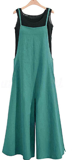 메이첼 컴퍼터블 여름 민소매 일체형 점프슈트 02488