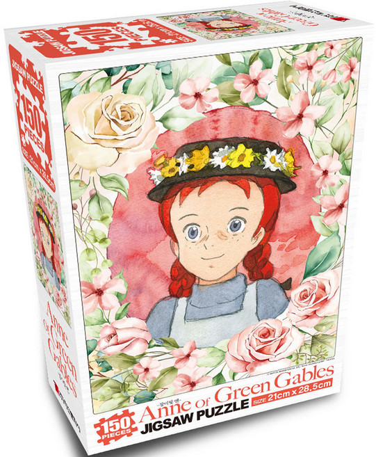 장미빛 앤 직소퍼즐, 혼합색상, 150피스, 1개