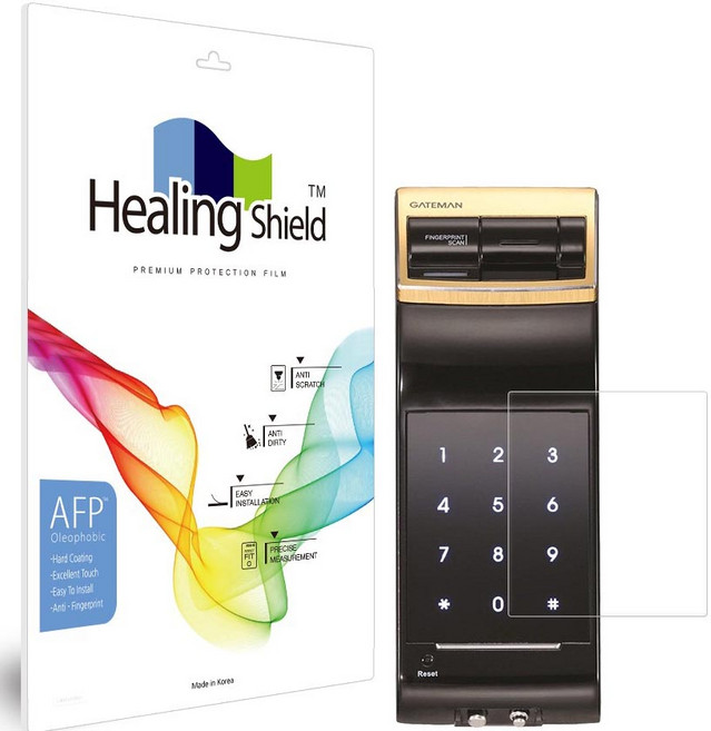 힐링쉴드 도어락 올레포빅 액정보호필름