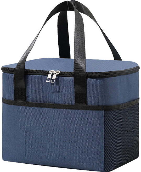 헬로키친 보온 보냉 쿨러백 8L, 블루, 1개