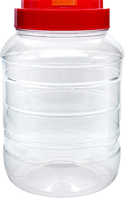 미르코리아 대광구 담금주병 원형 투명, 12L, 1개