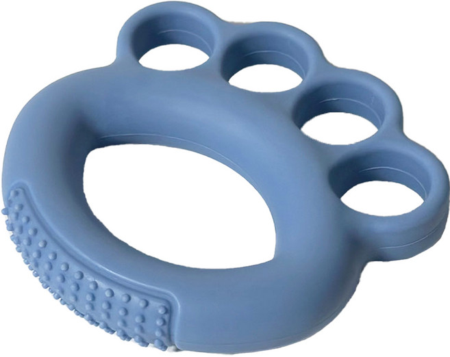 분지형 실리콘 악력기, 노르딕블루, 1개