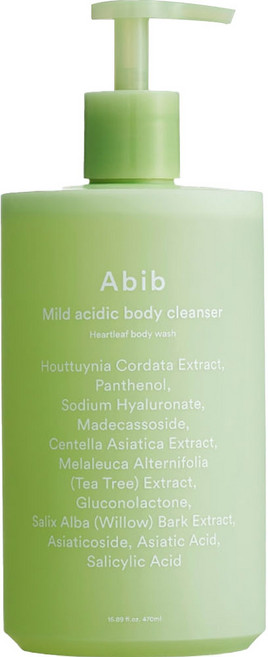 아비브 약산성 어성초 바디워시, 470ml, 1개