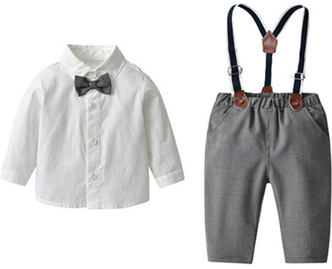 아이엠베베 유아용 레어템로빈 정장 상하복 4종 세트