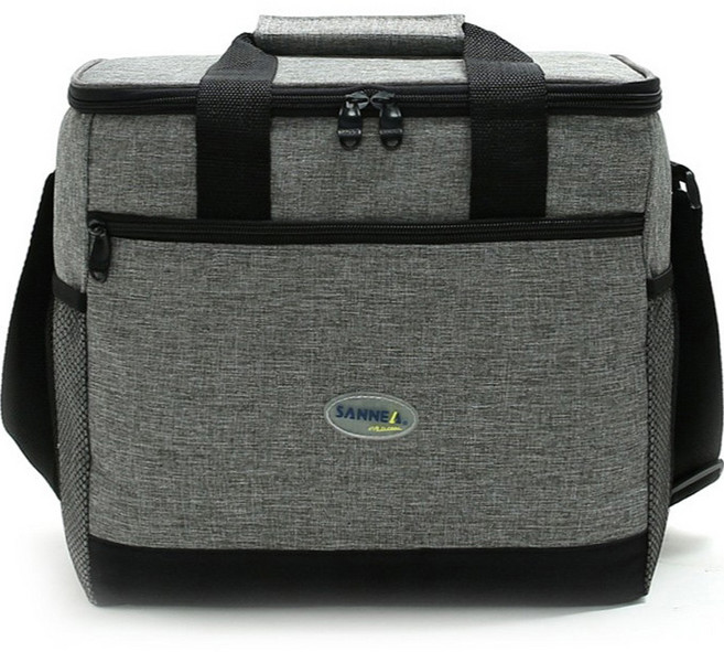 산네 N 보냉가방 아이스쿨러백, 그레이, 16L