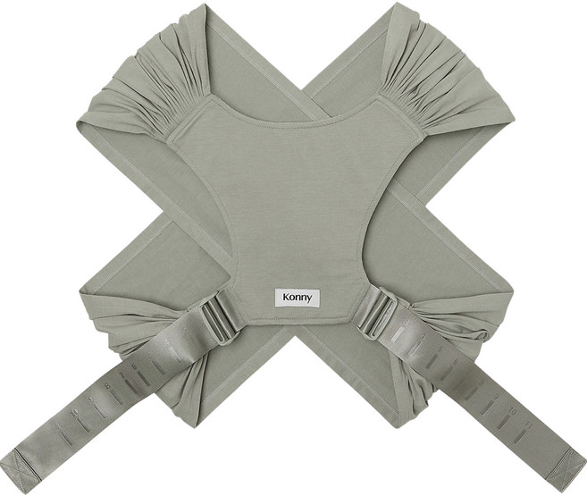 코니아기띠 플렉스 Elastech+헤드서포트, 카키그레이