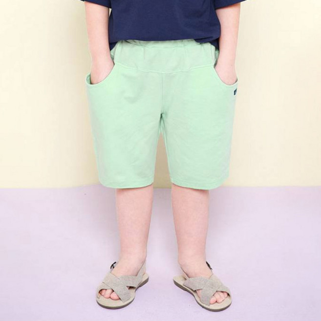 젤리스푼 아동용 통기성 데일리 5부 배기팬츠