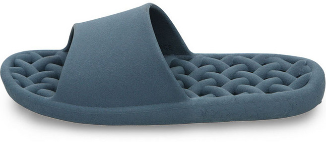 리빙뮤즈 격자패턴 욕실화, 네이비, 1개