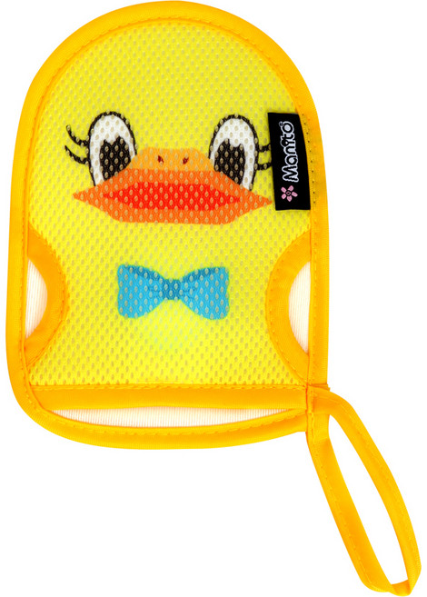 마니또 쥬쥬 유아 목욕장갑 키즈, 덕(키즈), 1개