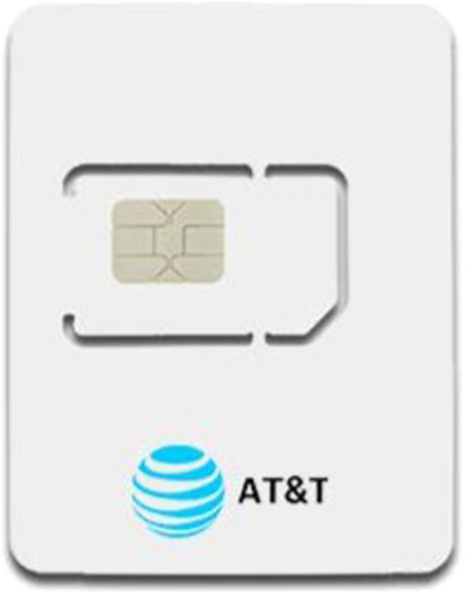 SIMTONG AT&T 미국 유심칩, 7일, 매일 1GB 소진후 저속 무제한, 1개