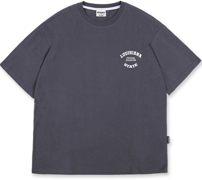 오티디 남녀공용 오버핏 16수 루이지애나 통기성 반팔 티셔츠