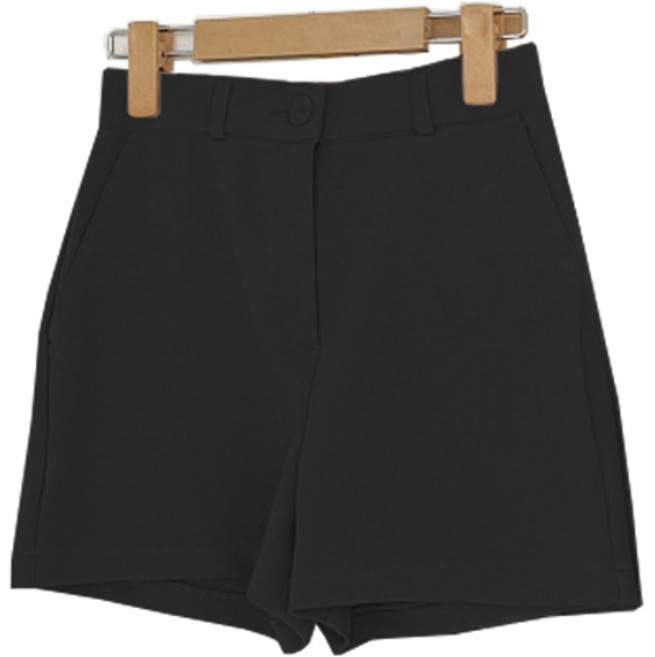 Lalaon 女款基本款三分西裝短褲