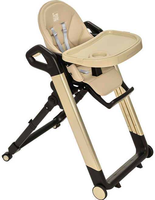 네이쳐러브메레 시그니처 라운지 하이 유아 식탁의자, 02 샌드베이지
