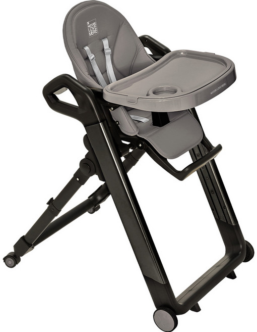 네이쳐러브메레 시그니처 라운지 하이 유아 식탁의자, 05 멜란지 그레이