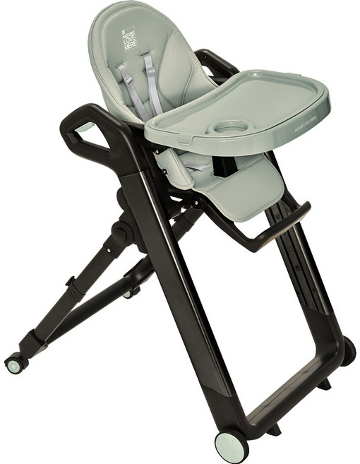 네이쳐러브메레 시그니처 라운지 하이 유아 식탁의자, 01 내추럴 민트