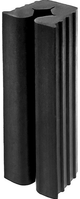 피스탑 골프 그립교체 보호용 샤프트 고무가드, 블랙, 1개