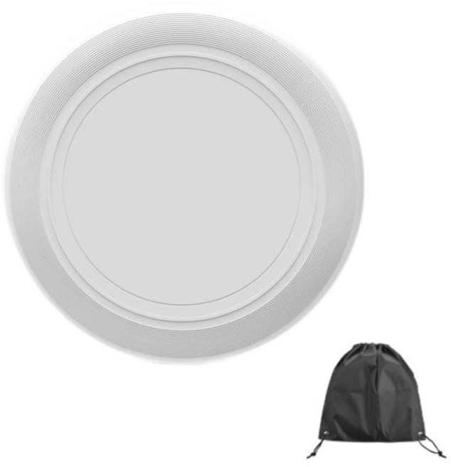 스포츠레저 스로어웨이 원반 회전 가능 + 수납가방 세트, 07 순백색 발광 프리스비, 1세트