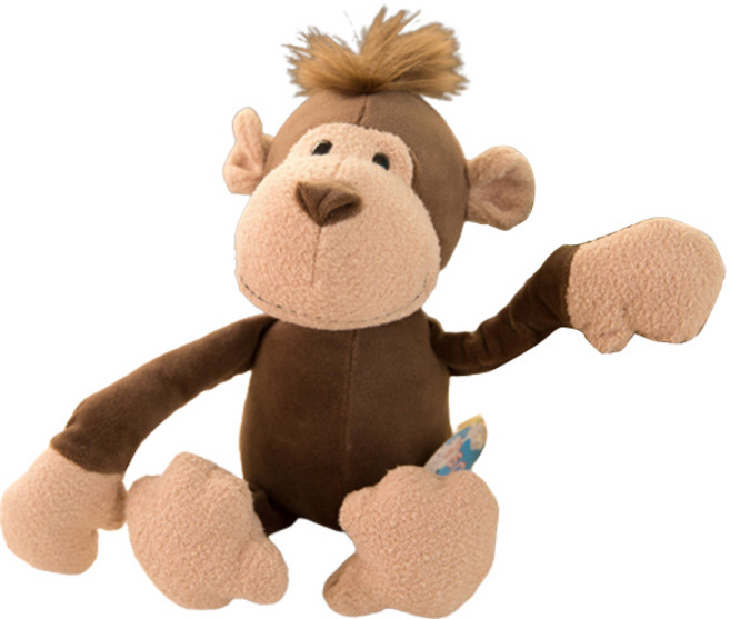 다다랜드 아마존 정글 탐험 동물 인형, 33cm, 원숭이, 1개