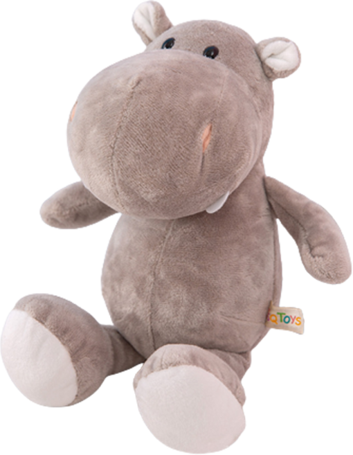 다다랜드 아마존 정글 탐험 동물 인형, 33cm, 하마, 1개