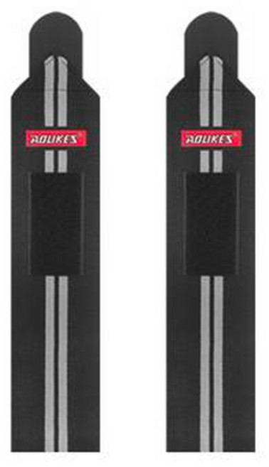 레전드C 웨이트 트레이닝보조 손목보호대 양쪽 세트 그레이, 1세트