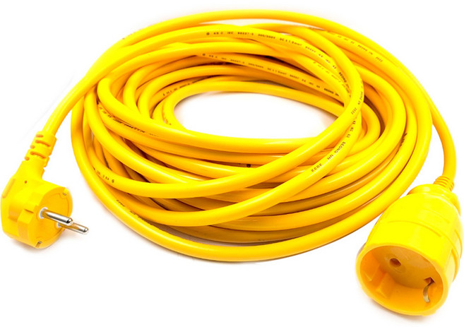 원스탑 서울전기 산업용 멀티코드 전기연장선 1구 OSM116, 15m, 1개