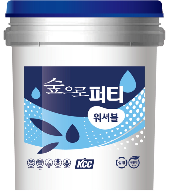 KCC숲으로 퍼티 워셔블, 화이트, 25kg, 1개