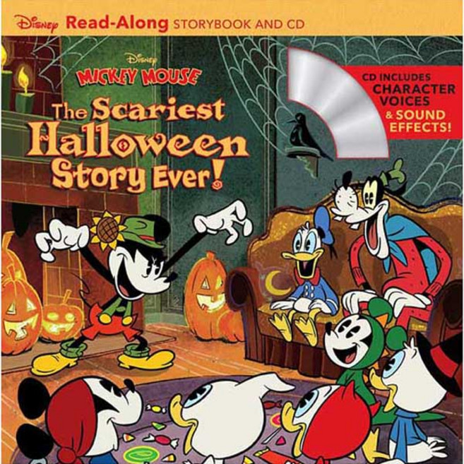 Read - Along Storybook : Mickey Mouse The Scariest Halloween Story Ever, 디즈니