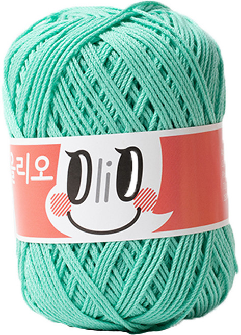 니뜨 올리오 뜨개실 70g, 766 민트, 1개