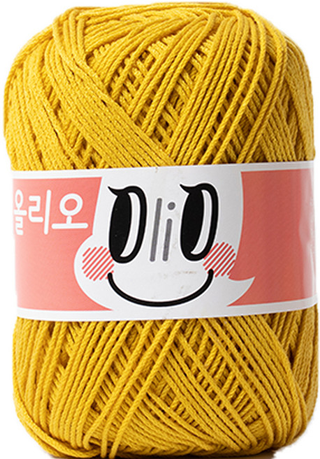 OliO yarna 뜨개실, 751 빈티지골드, 1개