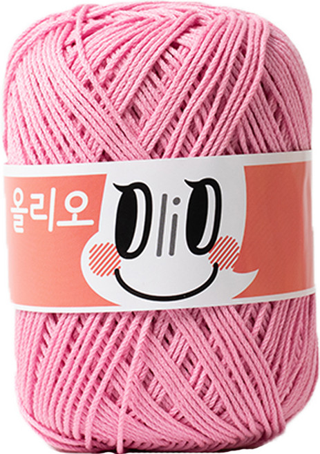 니뜨 올리오 뜨개실 70g, 761 라이트핑크, 1개