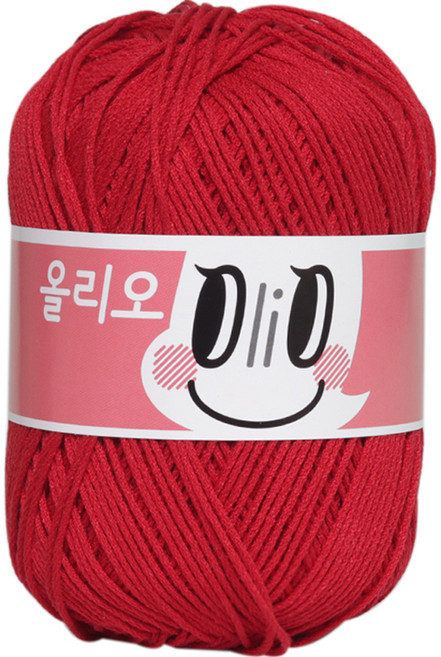 OliO yarna 뜨개실, 730 리얼레드, 1개
